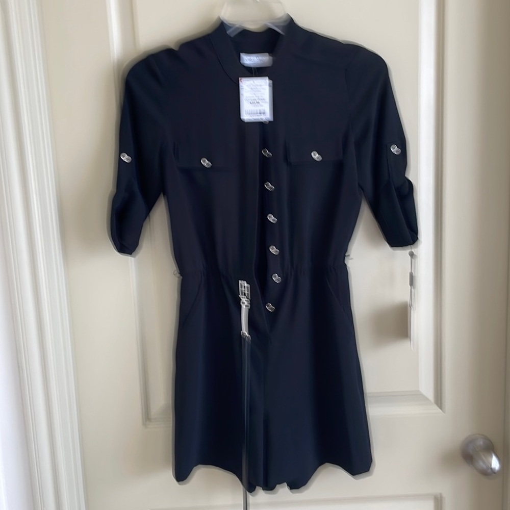 Calvin Klein romper with belt